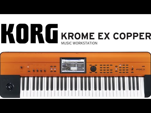 KORG KROME EX COPPER Limited Edition - FIRST LOOK