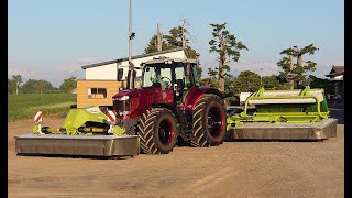 【2021】牧草刈り　CLAAS DISCO3600 MOVE＆9200CAS