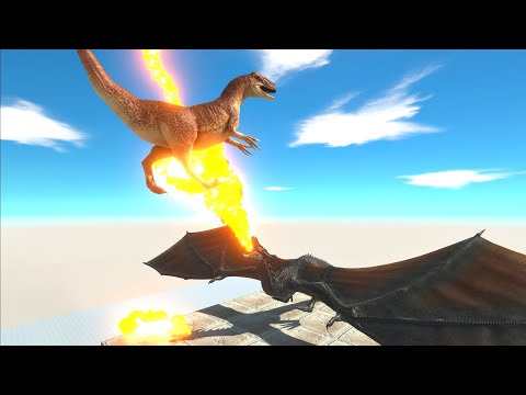 Jump into the Dragon - Animal Revolt Battle Simulator