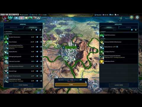Age of Wonders: Planetfall 58 End Game Setup