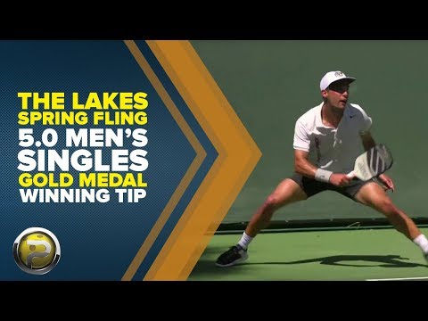 Great Advice From the Men’s Singles Winner at The Lakes Spring Fling 2018