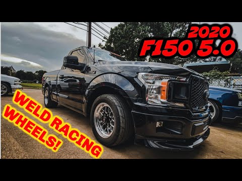 NEW WELDS RACING WHEELS ON 2020 F150 5.0 COYOTE