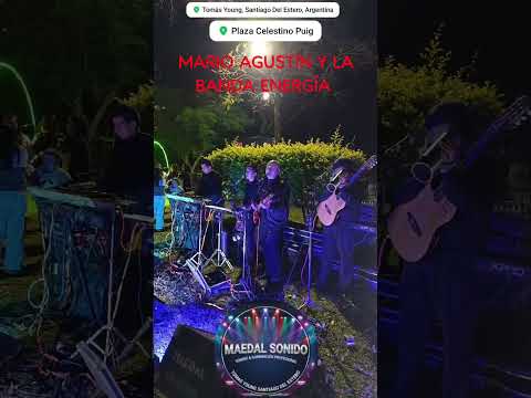 festejo día de madre Tomás Young 2026 show en vivo Mario Agustín y la Banda Energía