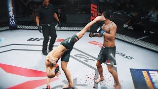 ТЕХНИЧНО УБИВАЮ МИРОВОЙ ТОП 10 RANKED UFC 3