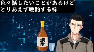 【雑談枠】いろいろ話したいことがあるけど、とりあえず晩酌する枠【Vtuber】