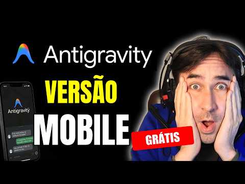 Como Colocar o AntiGravity da Google No Celular e Programar Remoto com iA Direto no GitHub