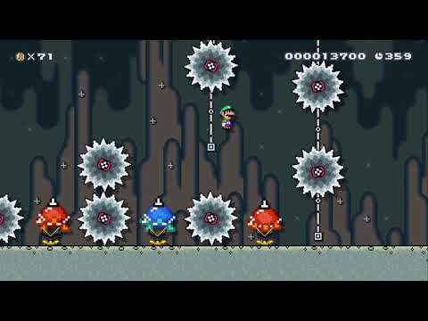 Spin Jump Forest by Alastair97 - Super Mario Maker 2 - No Commentary 1bv