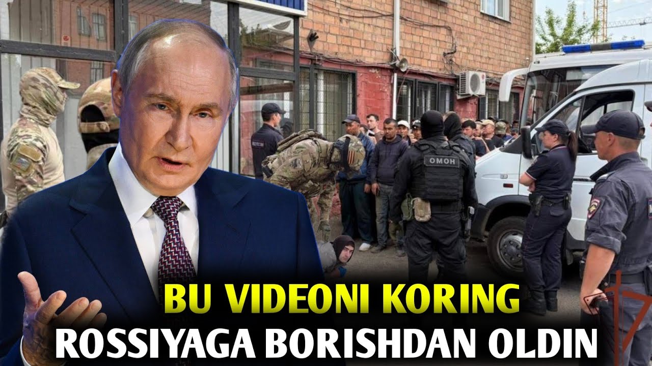 DAHSHAT ROSSIYADA QAMALIBKETMAY DESANGIZ BU VIDEONI KORING