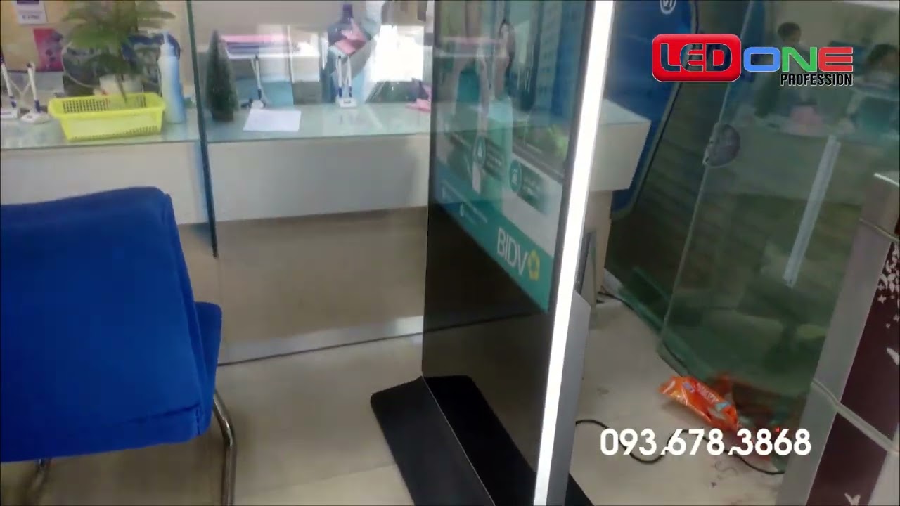 Ngân hàng BIDV các chi nhánh tại Đà Nẵng | Ledone thi công dự án 10 màn hình quảng cáo Lcd 55inch