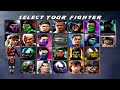 Ultimate Mortal Kombat 3 Sound Mega Drive MUGEN Sektor Playthrough