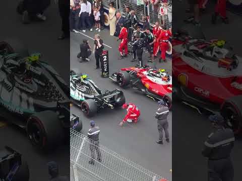 ISPETTORE HAMILTON ‼️ #ferrari #charlesleclerc #formula1 #hamilton #perte #monacogp