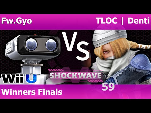 SW 59 Smash4 - Fw.Gyo (ROB, GnW) vs TLOC | Denti (Sheik, Olimar) - Winners Finals