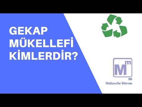 GEKAP Mükellefi Kimlerdir?