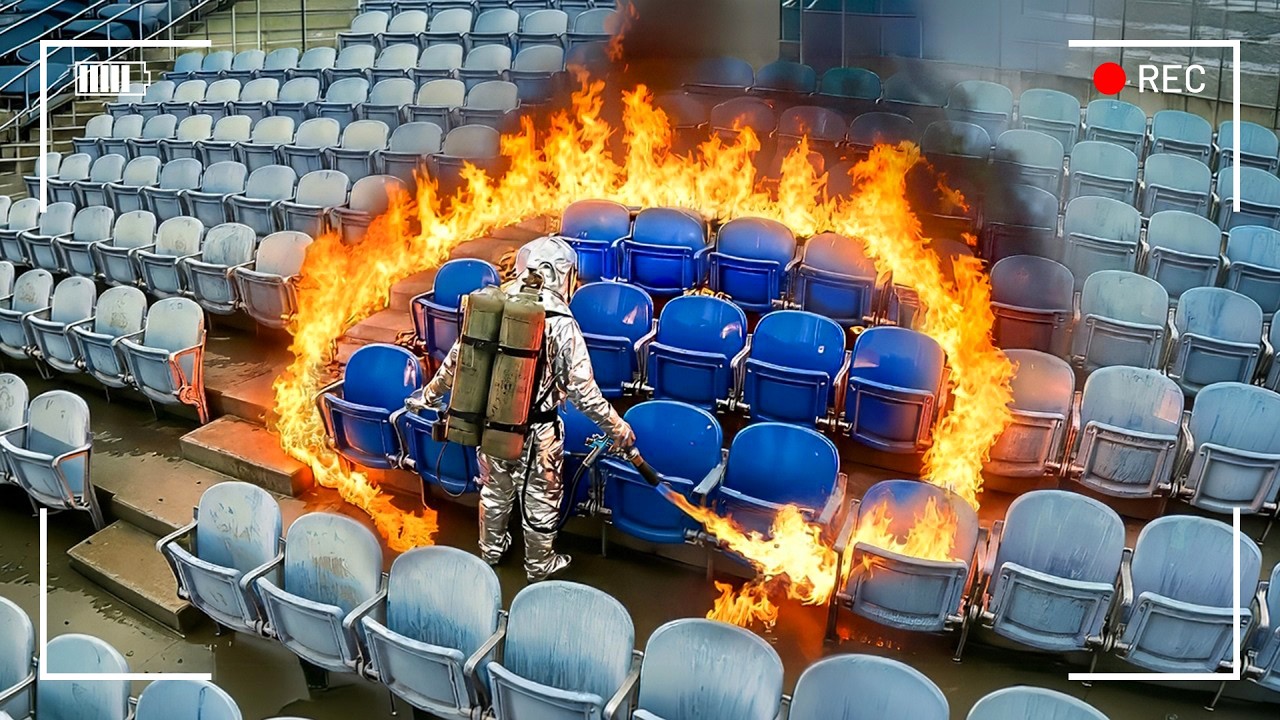 عندما يبدع عمال التنظيف في عملهم تكون النتيجة خرافية ولا تصدق !!