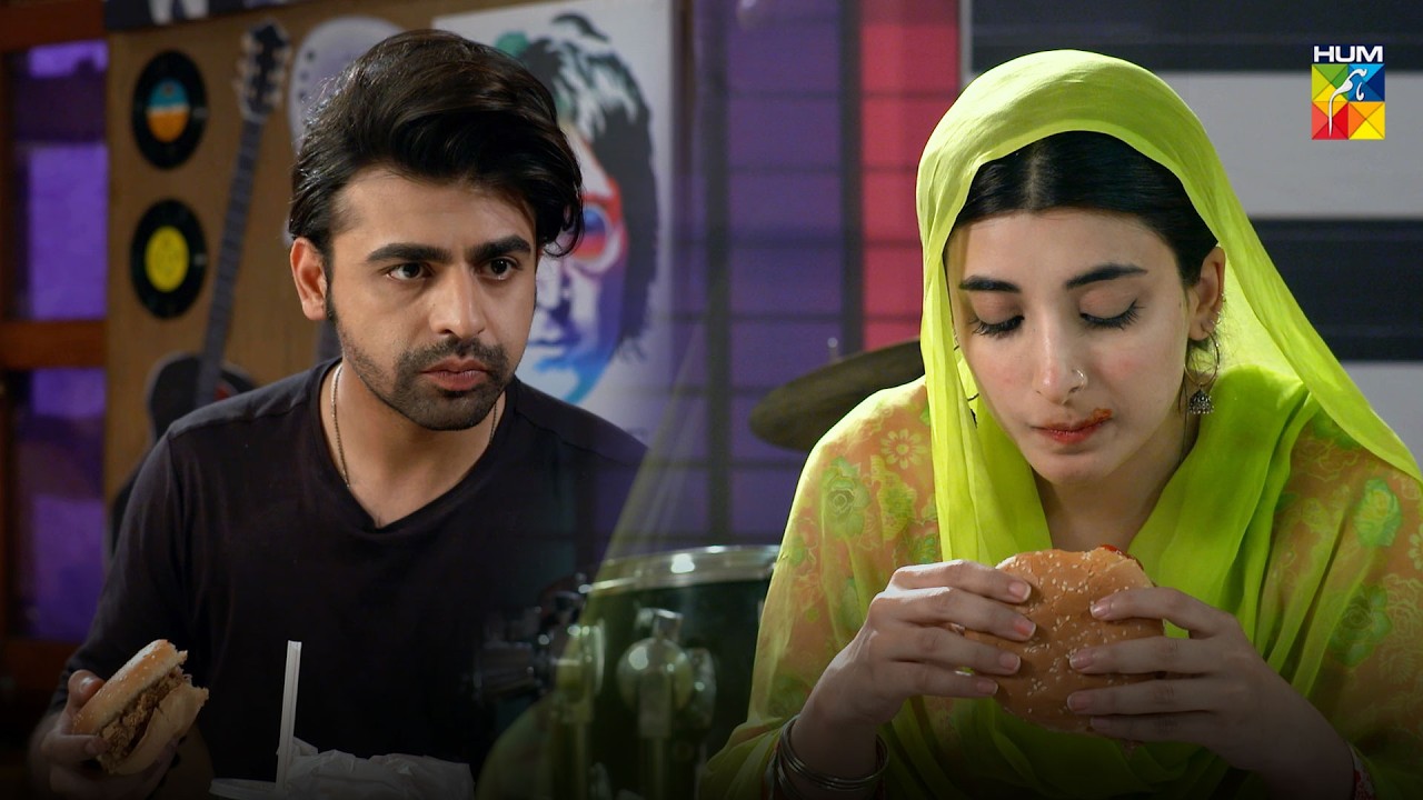 Meera Ne Khaya Pehli Baar Burger🤩 | Urwa Hocane, Farhan Saeed & Ahsan Khan | Udaari