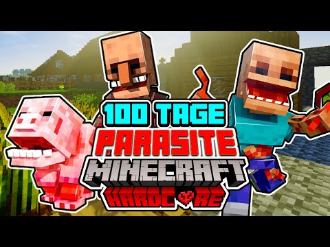 Ich überlebe 100 Tage eine Parasiten - Apokalypse - Minecraft Parasite Mod Minecraft Hardcore