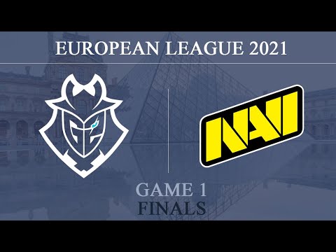 G2 vs NAVI @Game 1 - Chalet | European League 2021 - Finals