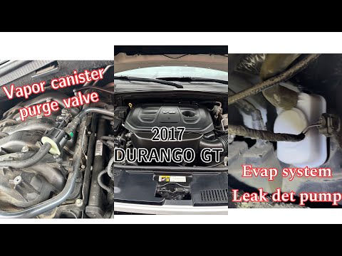 REPLACING DODGE DURANGO, VAPOR PURGE VALVE & EVAP LEAK DETECTION PUMP