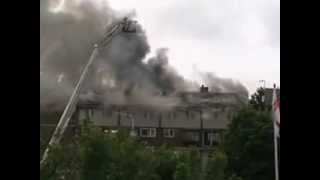 preview picture of video 'Newington, Ramsgate flats fire'