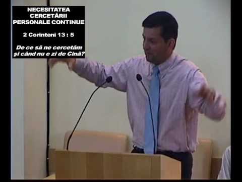 Duminica 15 Iulie 2012 P.M.- Marius Birgean - Necesitatea cercetarii personale continue