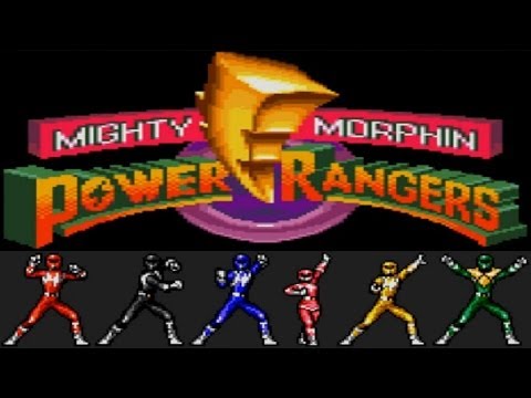 Mighty Morphin Power Rangers Game Gear