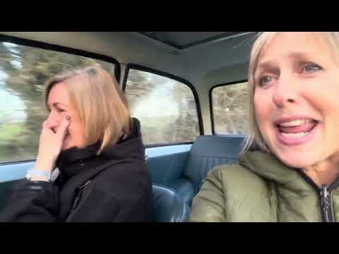 Jo test drives her newly acquired Triumph Herald!