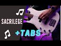 AFI - "Sacrilege" (Bass Cover w/ Tabs On-Screen)