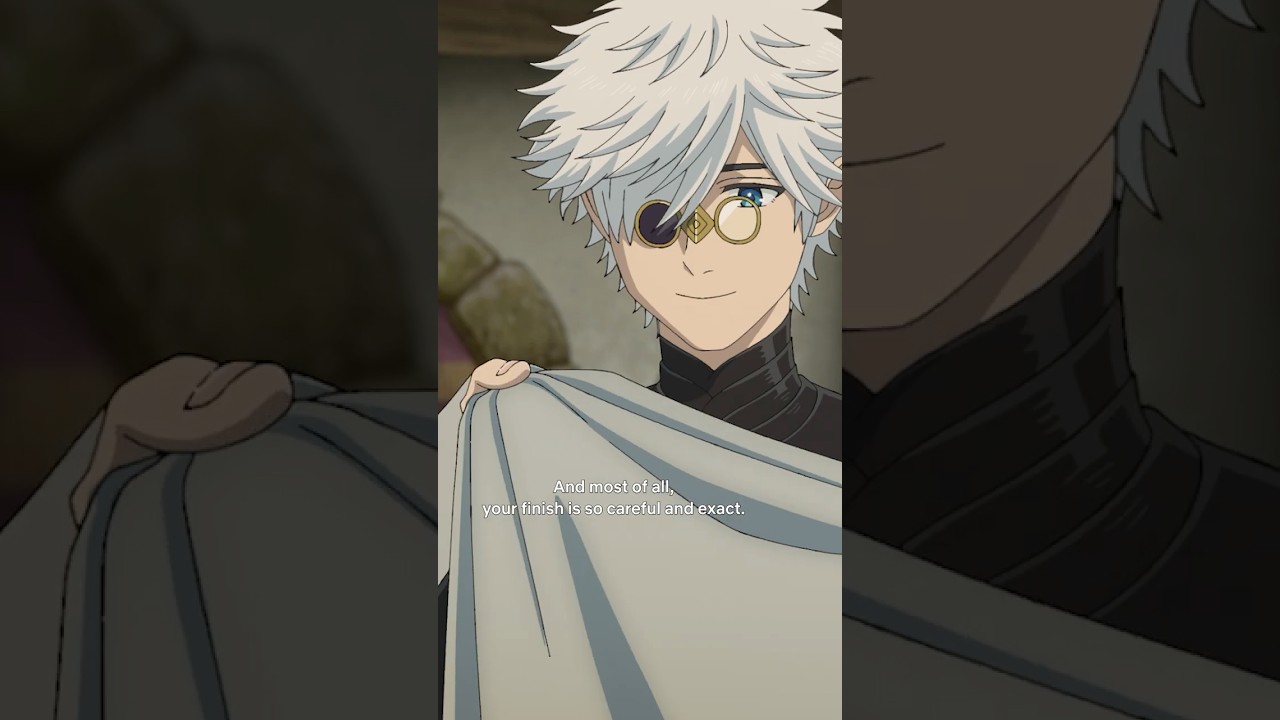 A tailor's magic! #WitchHatAtelier