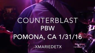 Counterblast | PBW | Inside Out Cover Song &quot; By A Thread&quot; 1/31/16