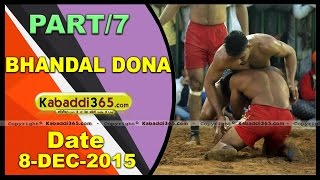 (1) Bhandal Dona (Kapurthala) Kabaddi Tournament 8 Dec 2015