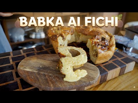 BABKA ai FICHI, CREMA e.. 🫣 * FACILISSIMO e con LIEVITO DI BIRRA *