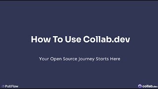How to Use Collab.dev for Open Source Contribution
