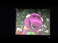 Barney Friends Barney Kids Christmas Carolers Visits Christmas Lights Normal And Slow 1999