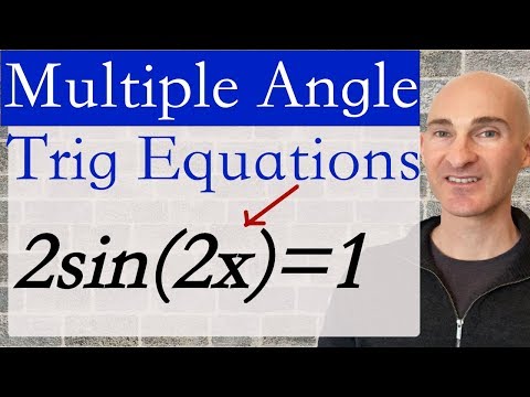 Solving Trigonometric Equations Multiple Angles