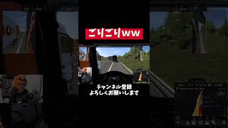 事故ってる本人は至って真面目です#eurotrucksimulator2