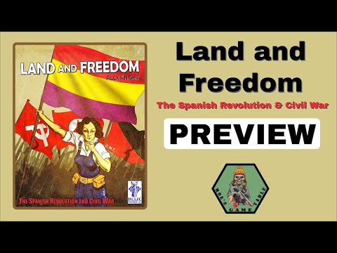 Land and Freedom from Blue Panther Games Preview