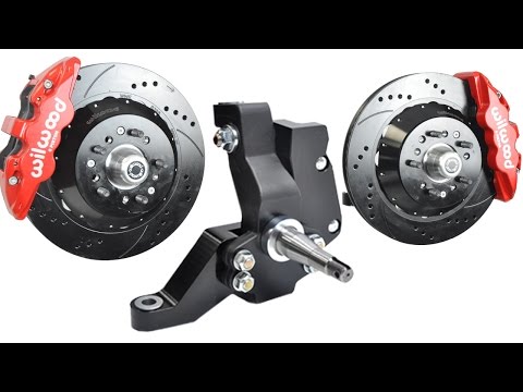Forged Aluminum Spindles & Wilwood 14 inch Aero Brake Packages