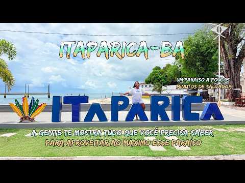 O QUE FAZER em ITAPARICA BAHIA: FERRY, COROA DO LIMO, PRAIA e CENTRO HISTÓRICO
