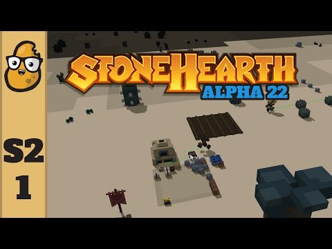 Stonehearth  Ep. 1 - Let's Play Stonehearth Alpha 22 - Rayya's Children!