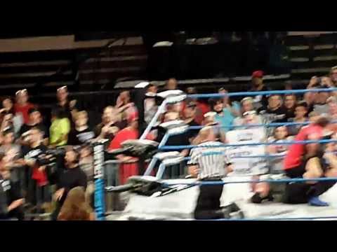 Aces & Eights and  Main Event Mafia brawl during Sting vs Bully Ray Match