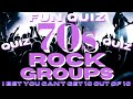 70s ROCK GROUPS Quiz/Trivia