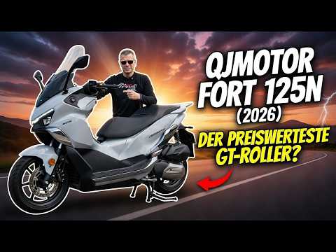QJMotor FORT 125N GT Test (2026) – 15 PS, ABS, TCS und Mega-Ausstattung für 3.999€!