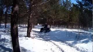 preview picture of video '31.03.2013 Покатушки на квадроцикле ADLY ATV 600'
