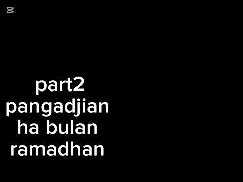 Part2 pangadjian ha bulan Ramadan