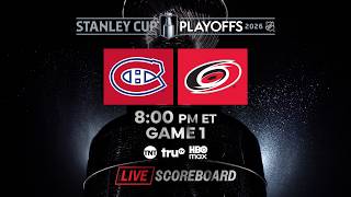 ???? LIVE NHL Conference Finals Game 1 Canadiens vs. Hurricanes Scoreboard & Chat 5/21 ????????