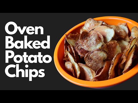 Crunchy Oven-Baked Potato Chips Made Easy