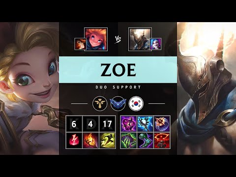 Zoe Support vs Pantheon - KR Diamond Patch 25.S1.1