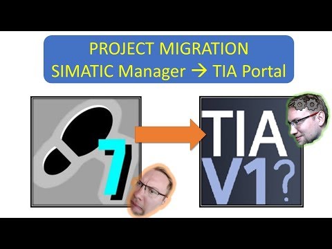 SIMATIC Manager Migration to TIA Portal