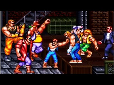 Return of Double Dragon - All Bosses (Snes)