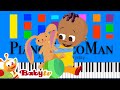 BabyTV Look What I Found Slow EASY Medium 4K Piano Tutorial